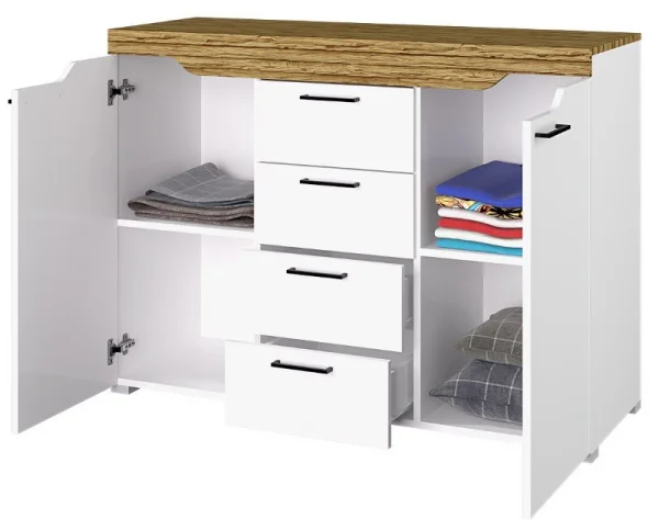 Спальня Милана белый/сосна гранд