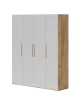 Шкаф Ньерд 1800 дуб вотан/белый софт