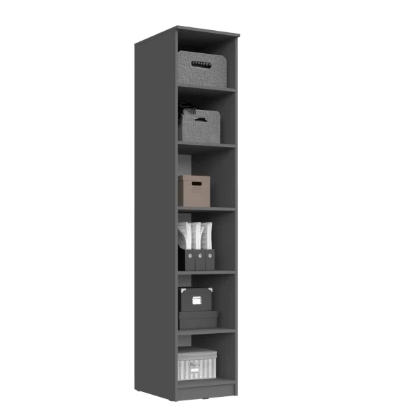 Пенал Челси 1 створка графит Пенал Челси 1 створка графит