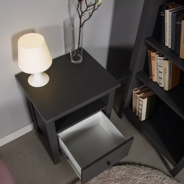 Тумба прикроватная Сага серая