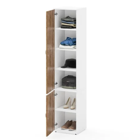 Пенал Лидер-8 МД 22Б белый шагрень/крафт золото