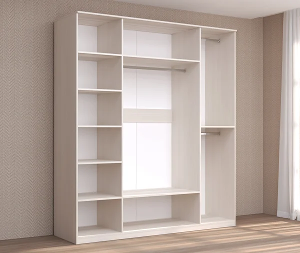 Спальня Кэт-4 набор 7 бодега/caiman белый