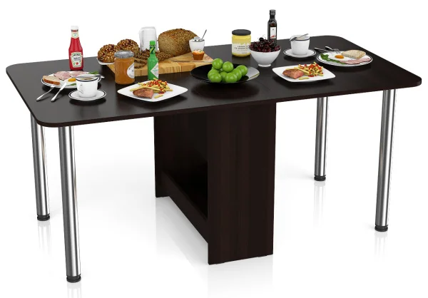 Стол-книжка обеденный СО-04 венге Стол-книжка обеденный СО-04 венге