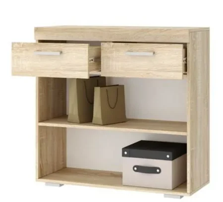 Модульная Прихожая Соната дуб сонома/белый глянец