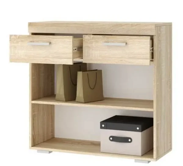 Модульная Прихожая Соната дуб сонома/белый глянец