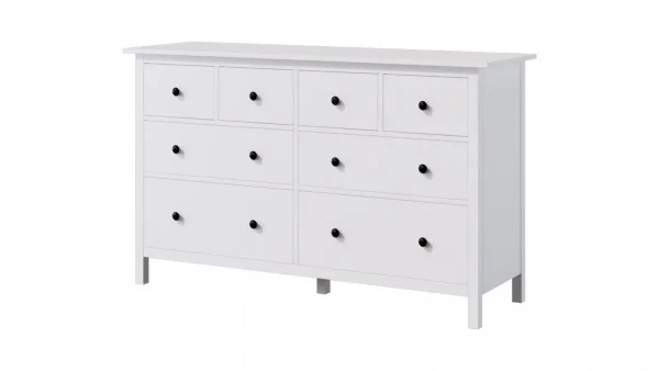 Комод 8 ящиков Кымор белый