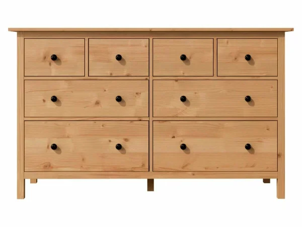 Комод 8 ящиков Кымор светло-коричневый