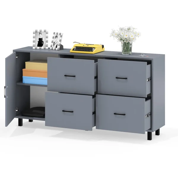 Комод 125-1704 графит