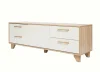 Тумба под ТВ со створкой Копенгаген дуб сонома/белый матовый