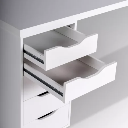 Стол письменный Ингар 2/5Т белый