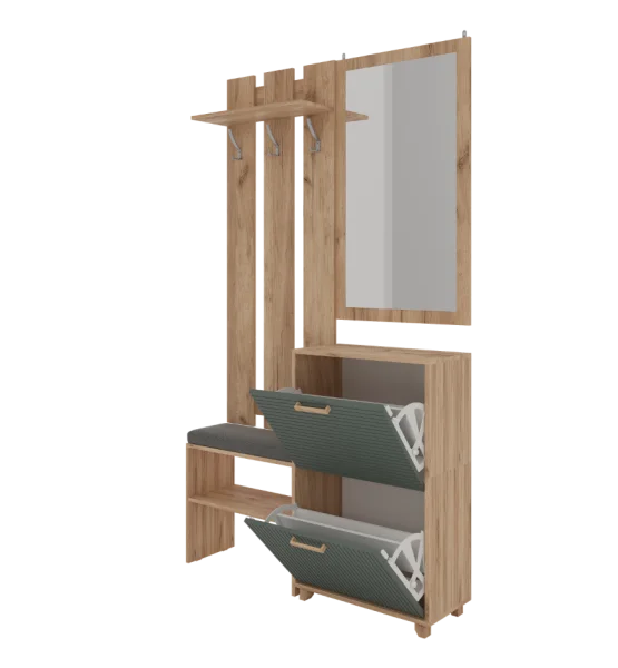 Прихожая Ньерд дуб вотан/можжевельник