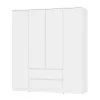 Шкаф 4-х створчатый Симпл ШК-13 белый
