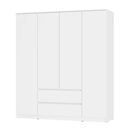 Шкаф 4-х створчатый Симпл ШК-13 белый