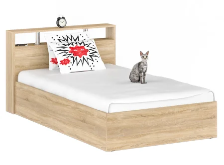 Кровать Камелия дуб сонома