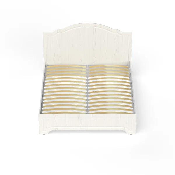 Кровать Ливерпуль 11.08 ясень ваниль/белый