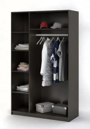 Шкаф 3-х створчатый Бася ШК-557 венге/белфорт