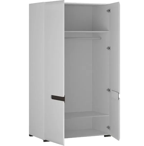 Шкаф Ацтека SZF2D/21/11 белый глянец