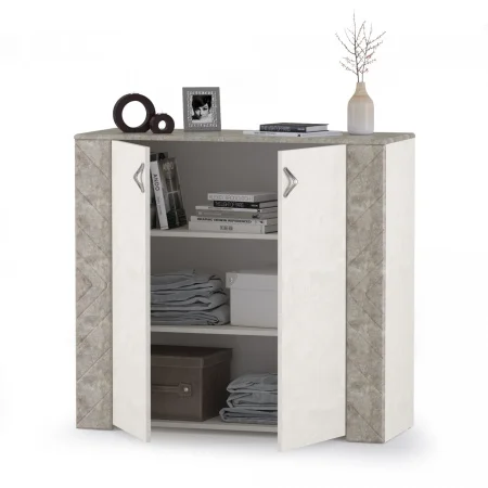 Комод Амели 13.107 шёлковый камень/бетон чикаго беж