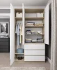 Шкаф трехдверный Мори МШ 1200 дуб сонома/белый