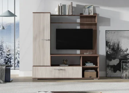 Гостиная Лима ясень шимо темный/шимо светлый