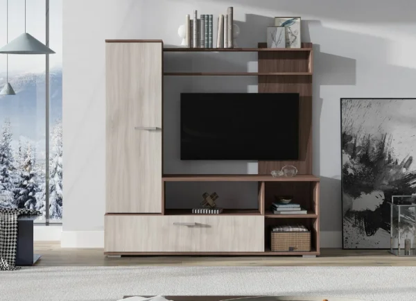 Гостиная Лима ясень шимо темный/шимо светлый