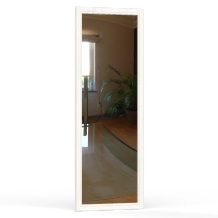 Зеркало Ливерпуль 03.242 ясень ваниль/белый