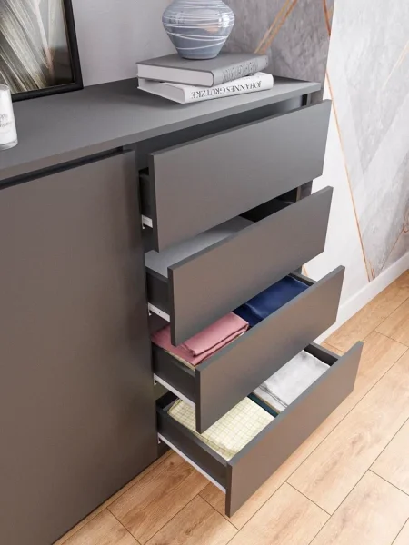 Комод Мори МК 1600.1 графит