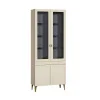 Шкаф-витрина Марион 16.397.02 слоновая кость