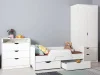 Шкаф для одежды Уна 13.327 белый (поры дерева)