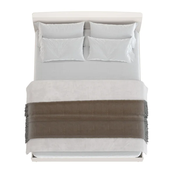 Кровать Афина 1600 кашемир серый