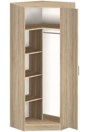 Шкаф угловой для одежды Лотос 8.05 дуб сонома