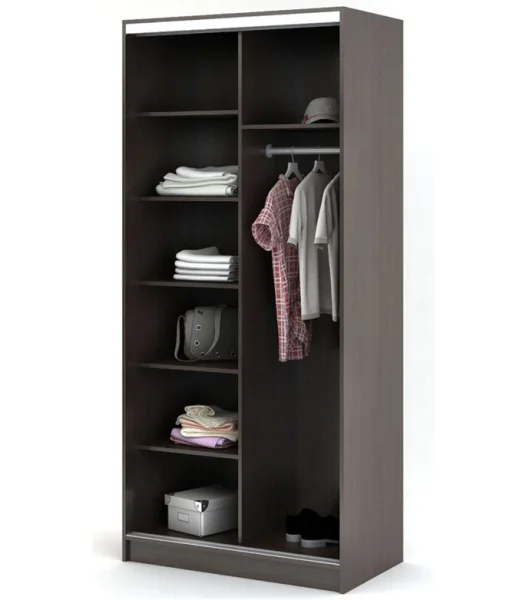 Шкаф-купе Альянс 1.0 венге/дуб белфорт