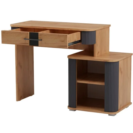 Стол туалетный Ольга-2 дуб золотистый/антрацит