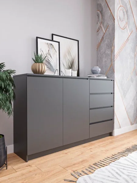 Комод Мори МК 1600.1 графит