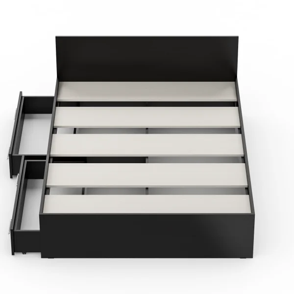 Кровать Стандарт с ящиками венге