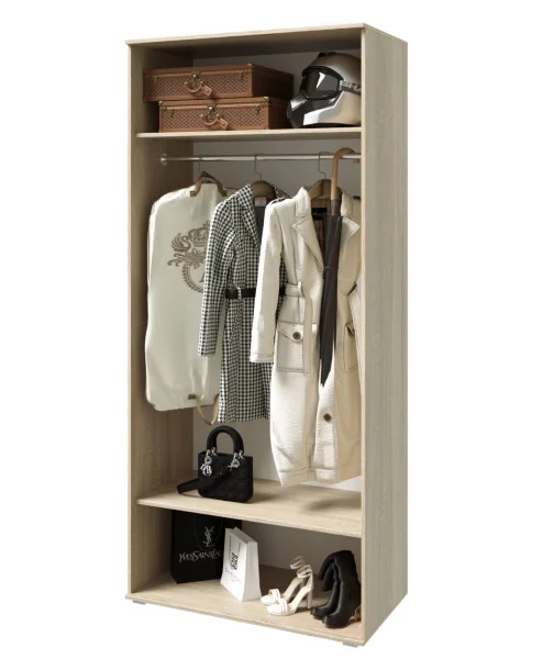 Спальня Ким дуб сонома/графит