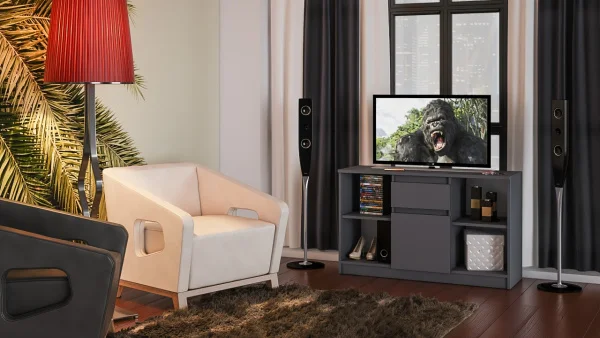 Тумба ТВ МТВ 1204.1 графит Тумба ТВ МТВ 1204.1 графит