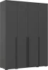 Шкаф 4-х створчатый Норд 1600 графит