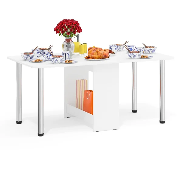 Стол-книжка обеденный СО-04 белый Стол-книжка обеденный СО-04 белый