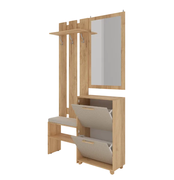 Прихожая Ньерд дуб вотан/ива пепельная