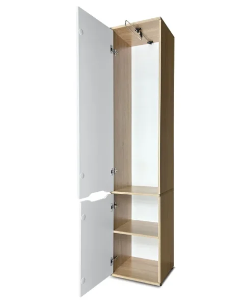 Шкаф пенал со штангой №31 дуб сонома/белый Шкаф пенал со штангой №31 дуб сонома/белый