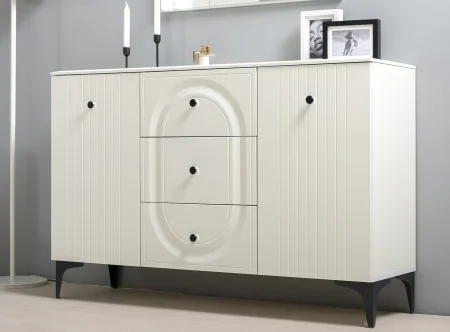 Комод Валенсия 13.309 белый шагрень