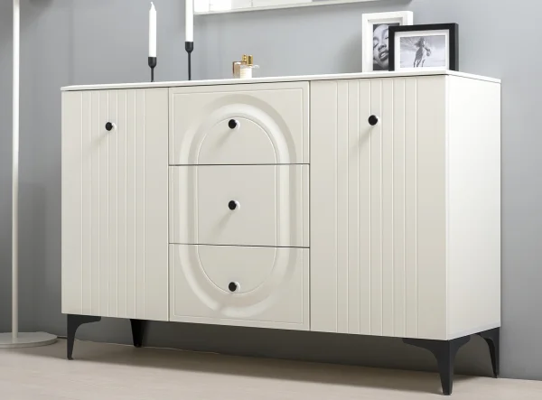 Комод Валенсия 13.309 белый шагрень