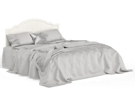 Кровать Ливерпуль 11.08 ясень ваниль/белый