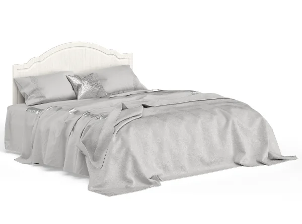 Кровать Ливерпуль 11.08 ясень ваниль/белый