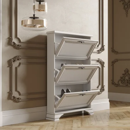 Тумба для обуви Кентаки SFB3B белый