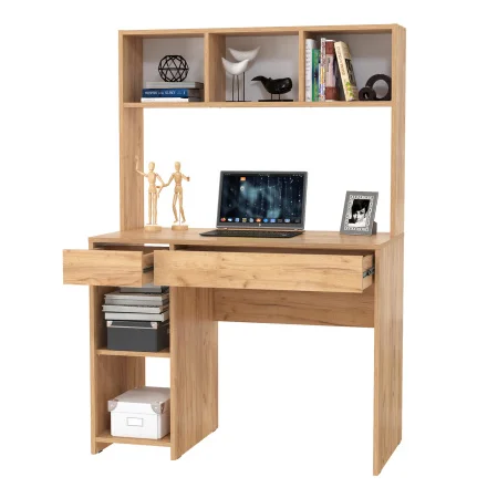 Стол компьютерный Комфорт 12.77 дуб крафт золотой