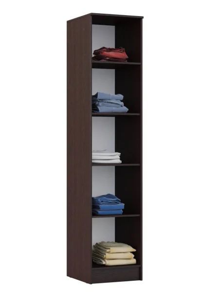 Пенал Женева венге/белый глянец