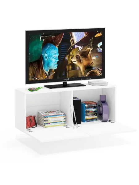 ТВ-тумба подвесная РВК-1200 белый