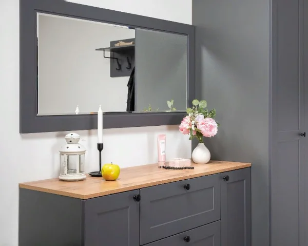 Зеркало Остин 17.03 серый графит